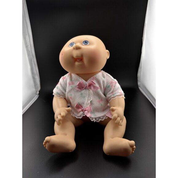 Cabbage Patch Kids Doll Bath Time Baby Mattel 1993 With Clothes Shirt Underwear - Picture 2 of 16